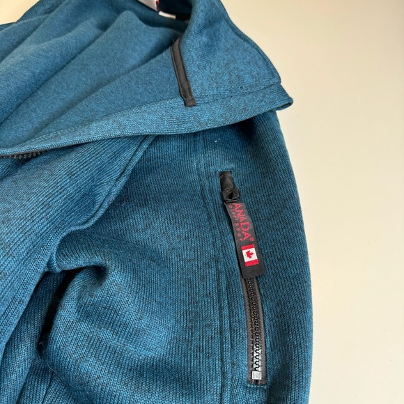 Canada Weather Gear Zip-Up Fleece Jacket Size 2X Blue - Picture 11 of 11